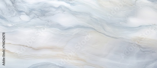 Smooth surface displaying a luxurious marble texture in a sophisticated color scheme of white and blue tones photo
