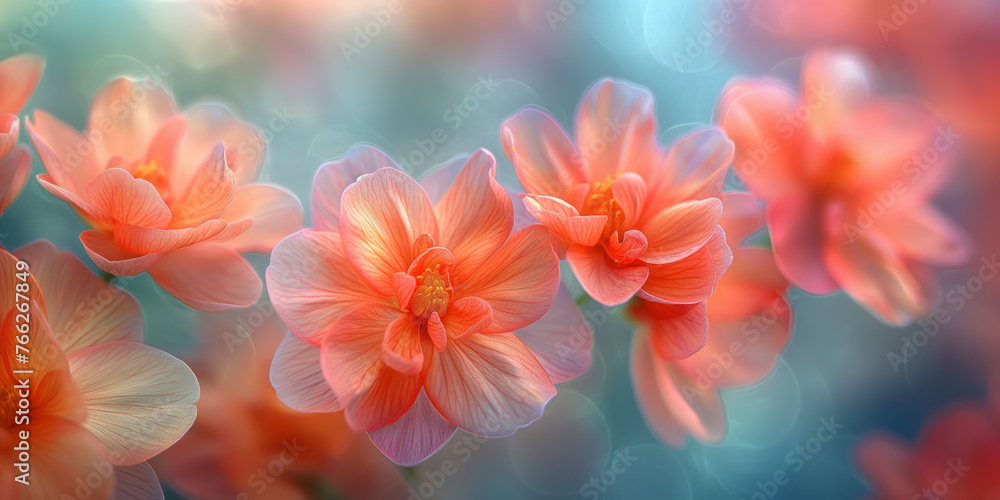 Abstract floral background