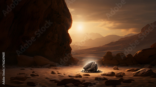 resurrection of jesus in the desert
