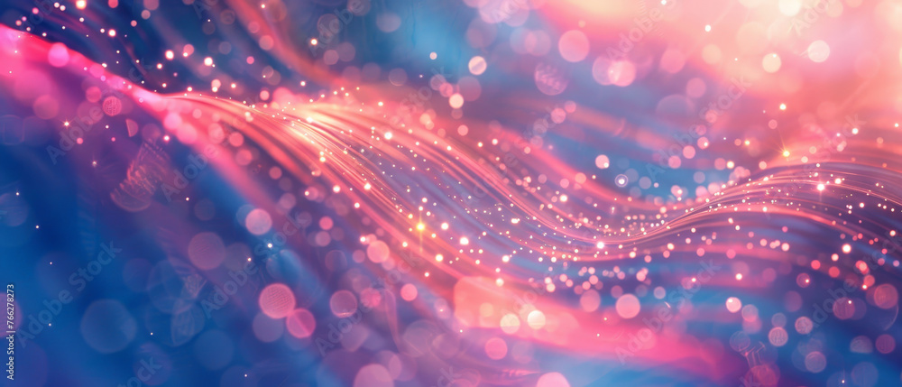 A colorful, swirling background with pink and blue hues A colorful, swirling background with pink and blue hues