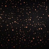 Superb minimalism, dark matte texture background, polka dots universe