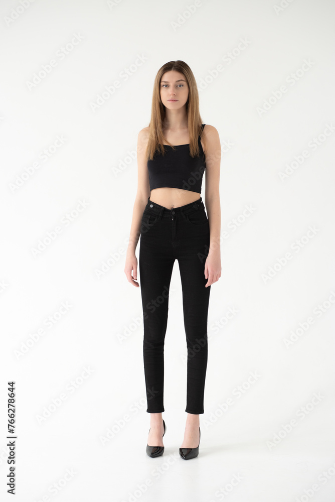 Woman model test, snapshot, polaroid Woman model test, snapshot, polaroid