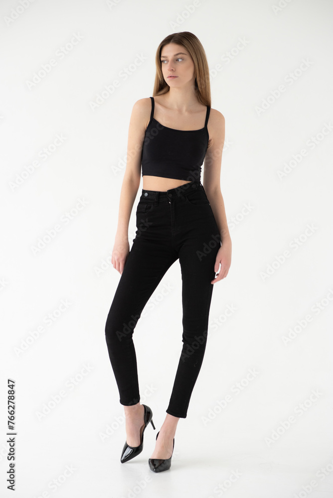 Woman model test, snapshot, polaroid Woman model test, snapshot, polaroid