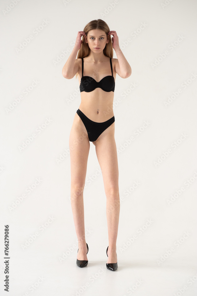 Woman model test, snapshot, polaroid Woman model test, snapshot, polaroid
