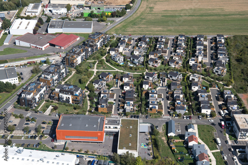 Résidence de Ballainvilliers (Essonne) avec terrasses végétalisées.