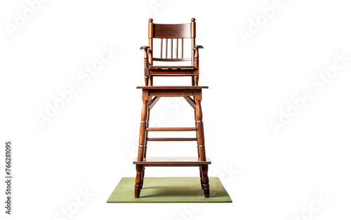 Umpire s Seat with Clear View Isolated On Transparent Background PNG.