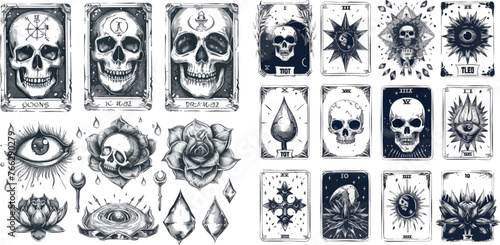 Magic occult cards