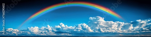 Rainbow tin the sky