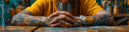 The tattoo design trend reflects the spirit of freedom, rebellion and uniqueness
