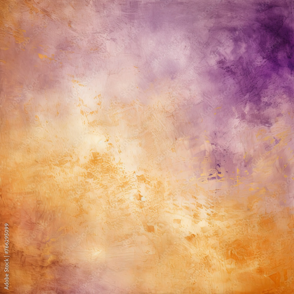 Beige purple orange, a rough abstract retro vibe background template or spray texture color gradient