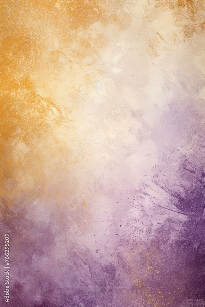 Beige purple orange, a rough abstract retro vibe background template or spray texture color gradient