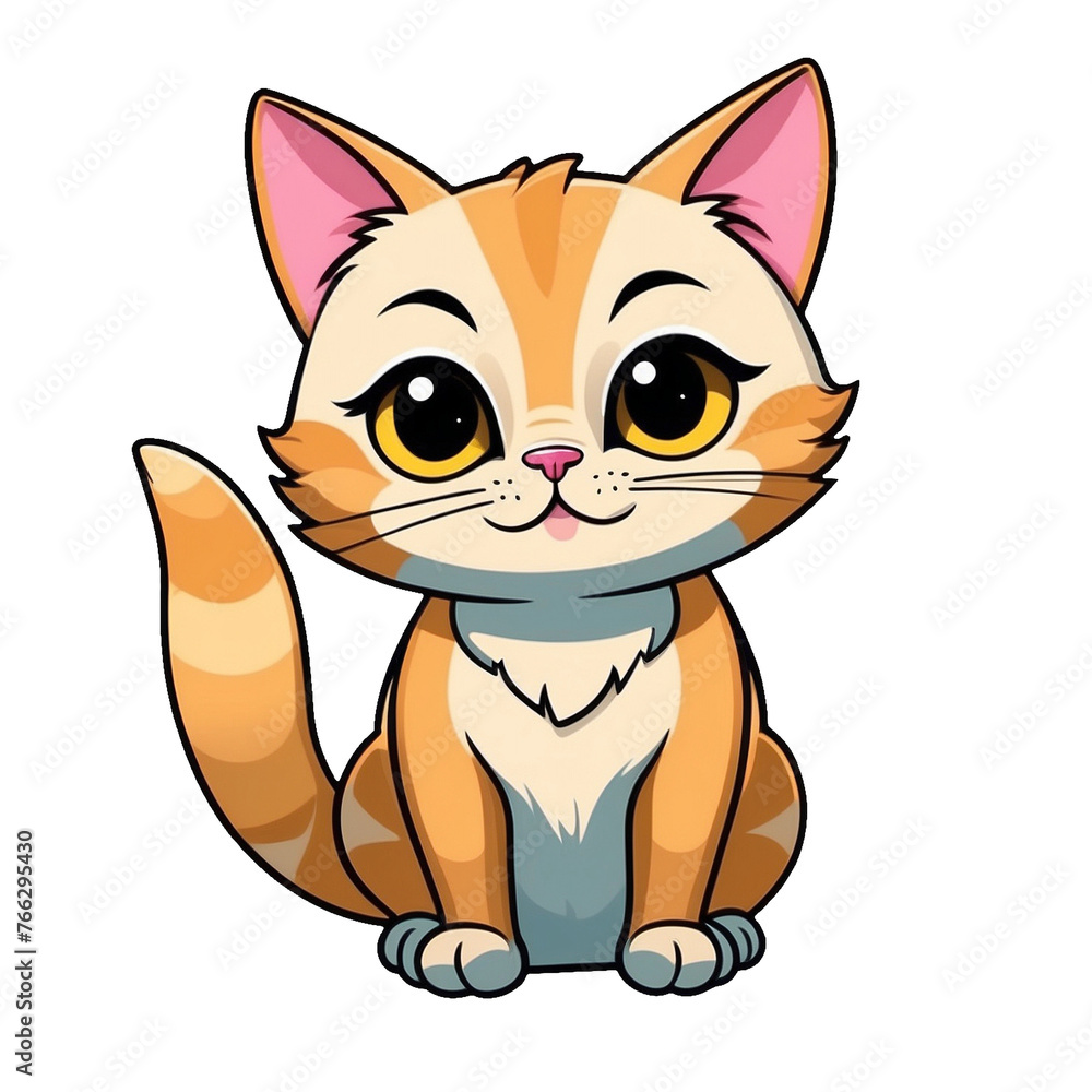 Adorable Cat Sticker Collection with Playful Poses and Expressions, Perfect for Cat Lovers, Generative AI Adorable Cat Sticker Collection with Playful Poses and Expressions, Perfect for Cat Lovers, Generative AI