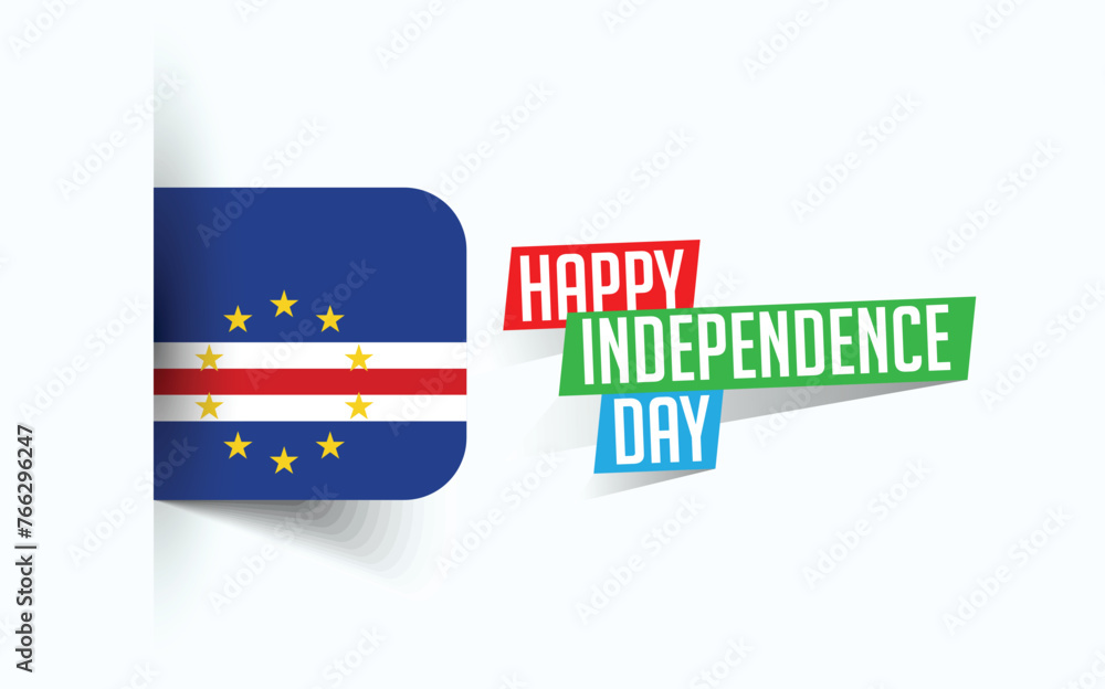 Happy Independence Day of Cape Verde Vector illustration, national day poster, greeting template design, EPS Source File
Happy Independence Day of Cape Verde Vector illustration, national day poster, greeting template design, EPS Source File