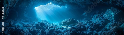 Bioluminescent caves beckon explorers