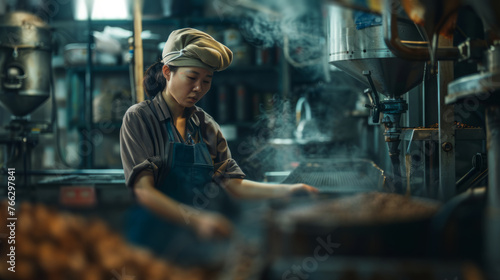 person in the factory © Edgar Martirosyan