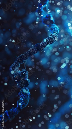 DNA gene background science helix cell genetic medical biotechnology biology bio Technology gene DNA abstract molecule medicine blue 3D background research digital futuristic human concept health