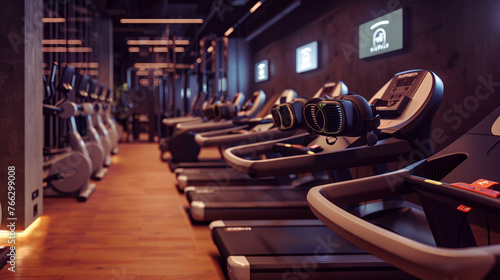 Virtual Reality Fitness Equipment