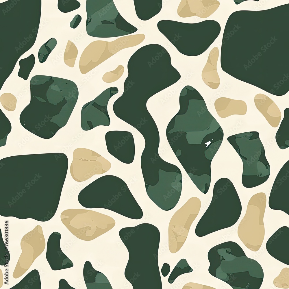 Terrazzo stone in earth colors background pattern