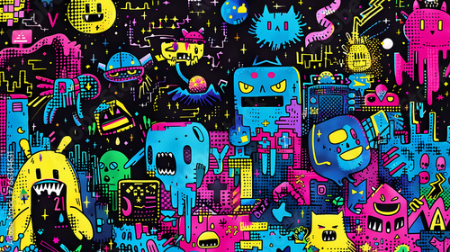 A Retro Gaming Pattern
