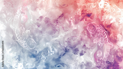 Ethereal Watercolor Pattern