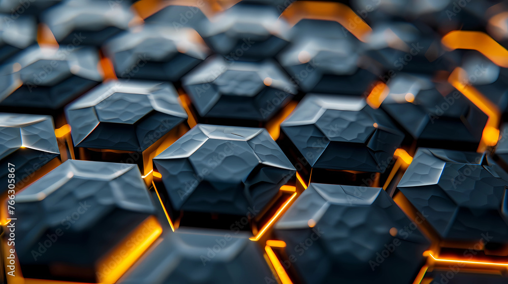 Obraz premium Hexagonal Pattern