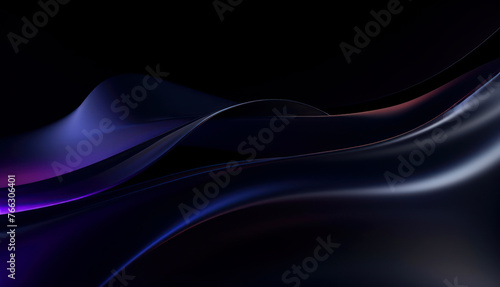 purple glowing surface on a dark background