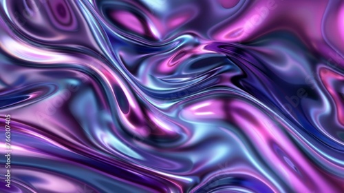 Abstract Liquid Holographic Color Waves