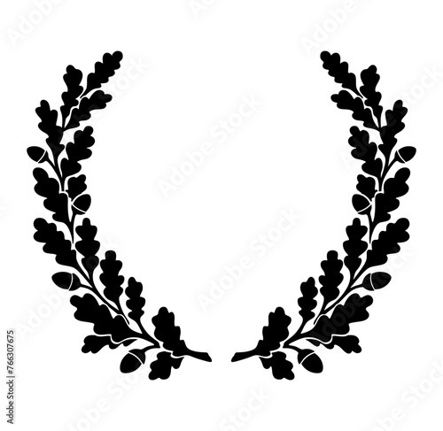 Oak wreath