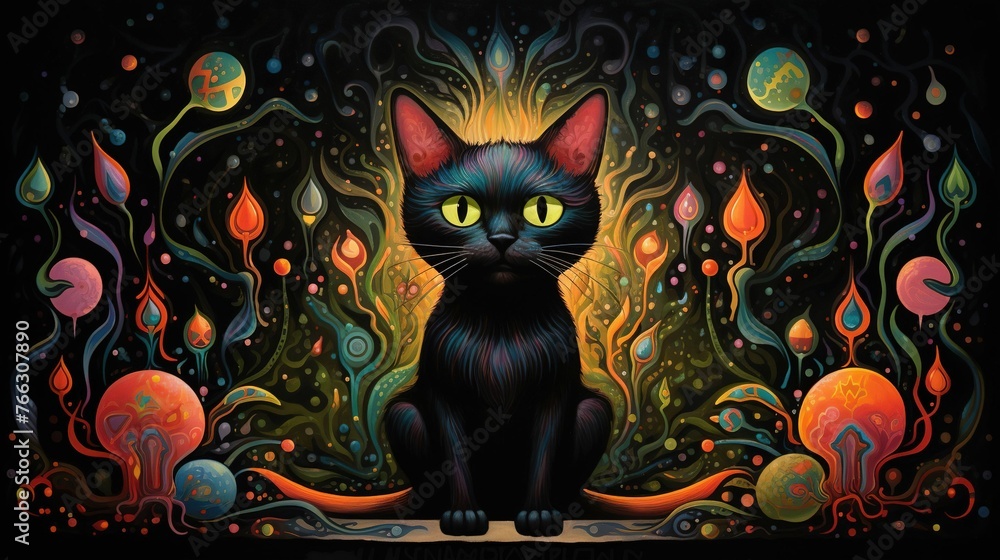 Black cat UHD wallpaper Black cat UHD wallpaper