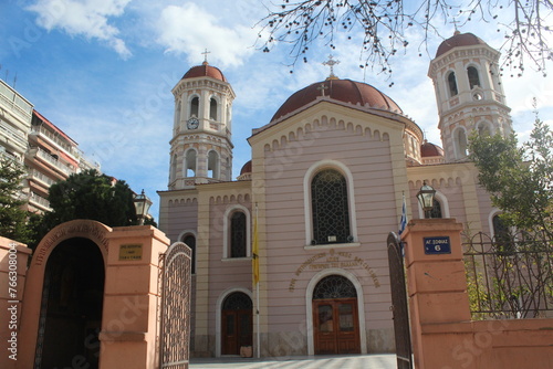 Metropolitan Orthodox Shrine of St. Gregory of Palamas in Thessaloniki, Greece photo