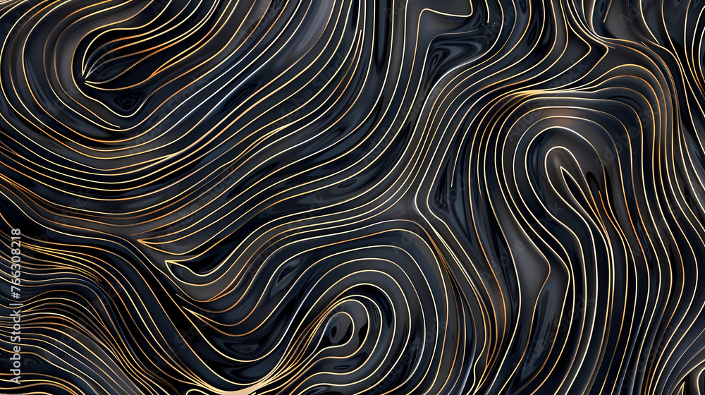 Abstract Line Waves Pattern Abstract Line Waves Pattern
