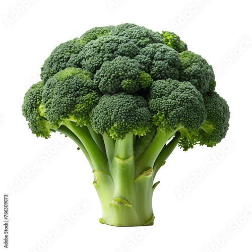 Broccoli in isolated white background