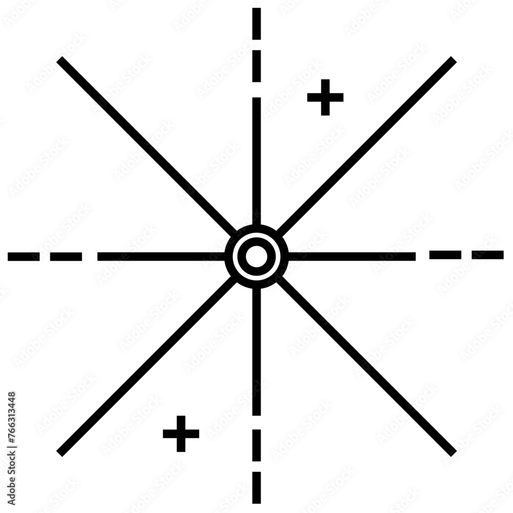 Hand Draw Line Sparkling Star Hand Draw Line Sparkling Star