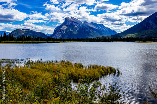 Fototapeta Naklejka Na Ścianę i Meble -  Vermillion Lakes Banff National Parks Alberta canada
