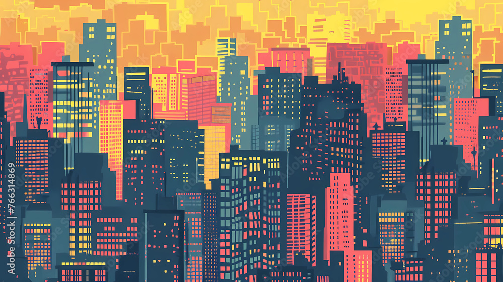 A Cityscape Collage