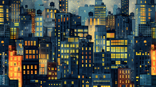 A Cityscape Collage