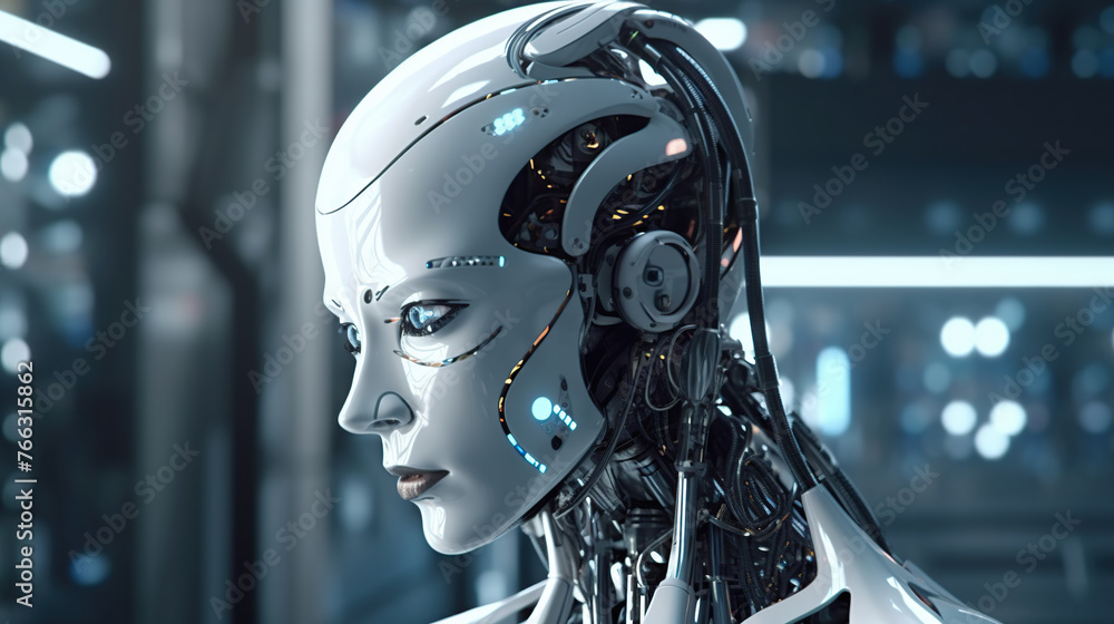 artificial intelligence cyborg or robot
