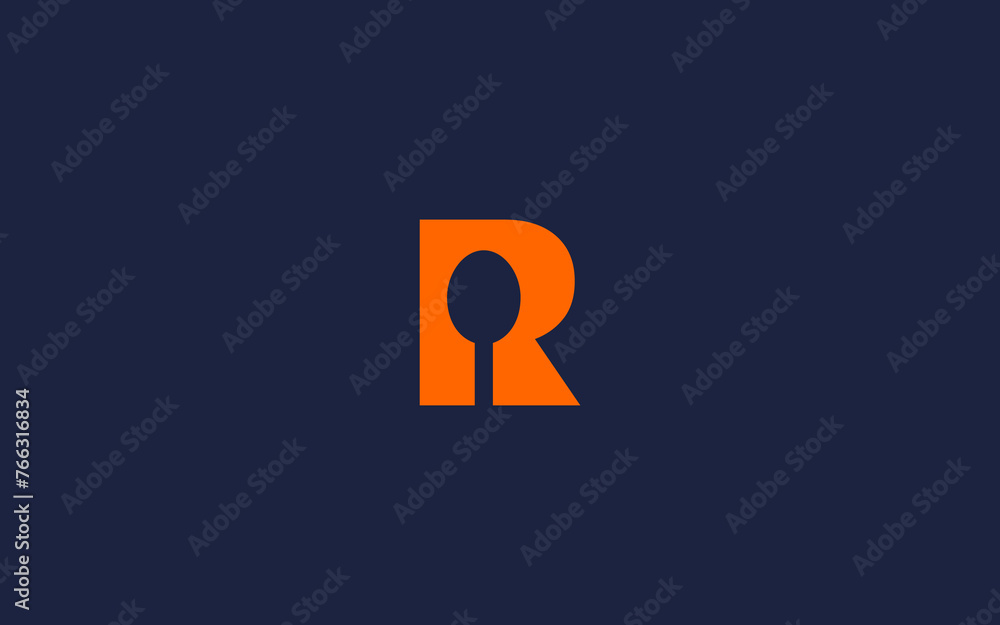 letter r with food logo icon design vector design template inspiration letter r with food logo icon design vector design template inspiration
