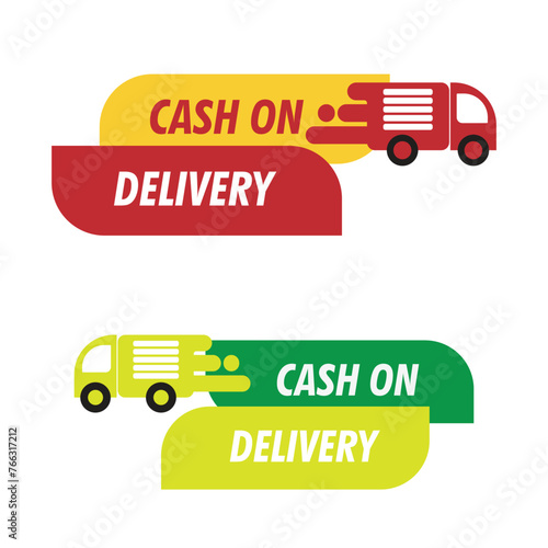 Cash On Delivery Icon, simple vector illustration eps10 format.