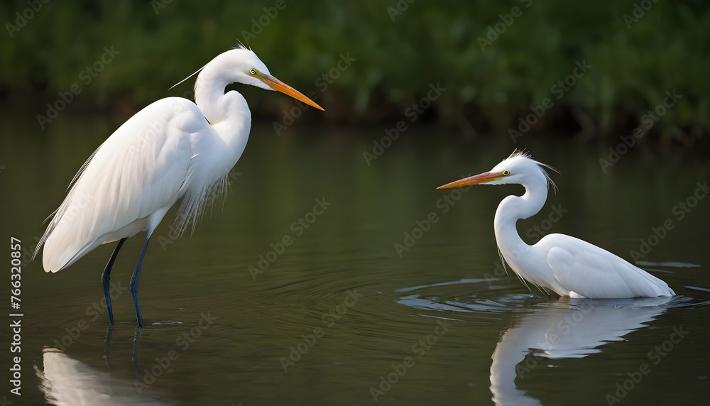 Great White Egret bird Stock Photo,Egret bird photography.Wildlife Photography, Generative AI Great White Egret bird Stock Photo,Egret bird photography.Wildlife Photography, Generative AI