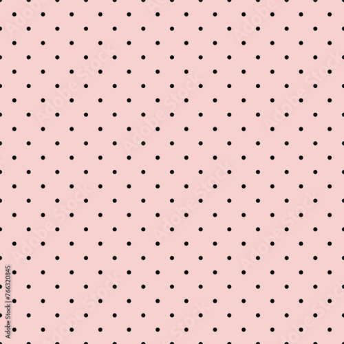 Simple, seamless polka dot background