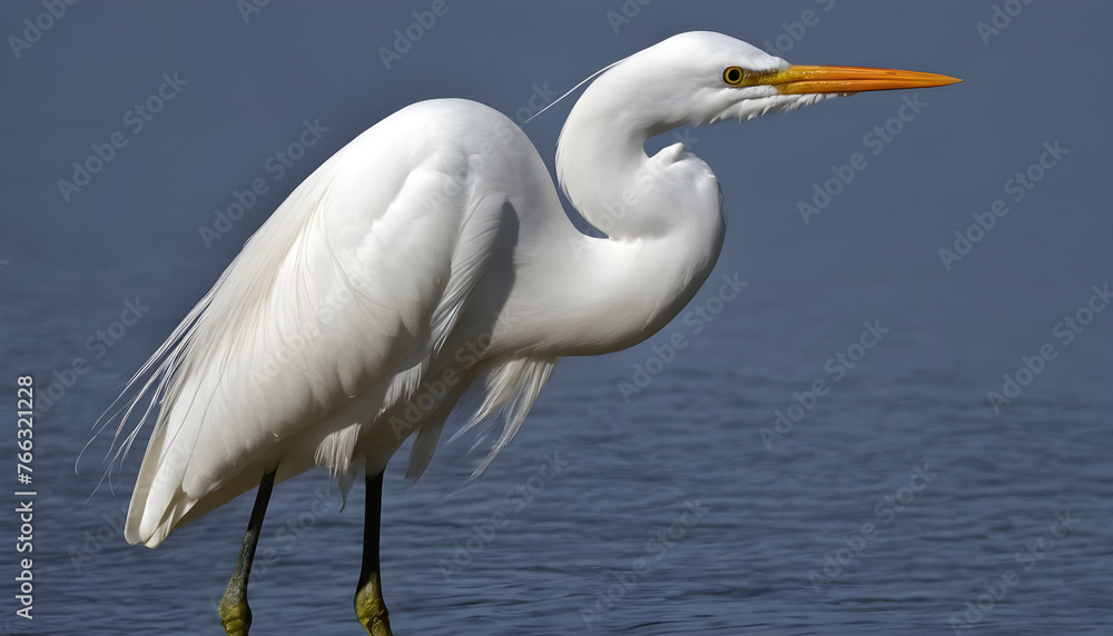 Great White Egret bird Stock Photo,Egret bird photography.Wildlife Photography, Generative AI Great White Egret bird Stock Photo,Egret bird photography.Wildlife Photography, Generative AI