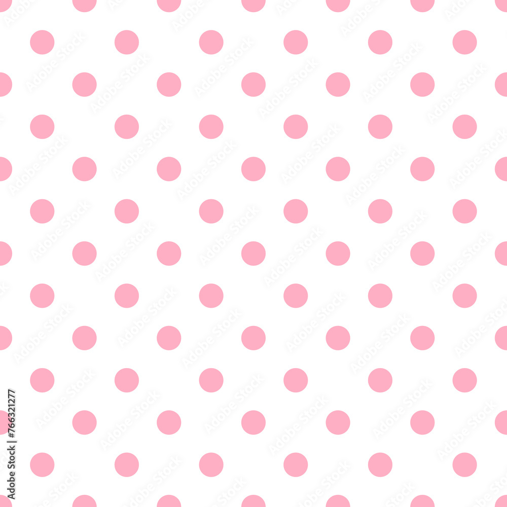 Simple, seamless polka dot background Simple, seamless polka dot background