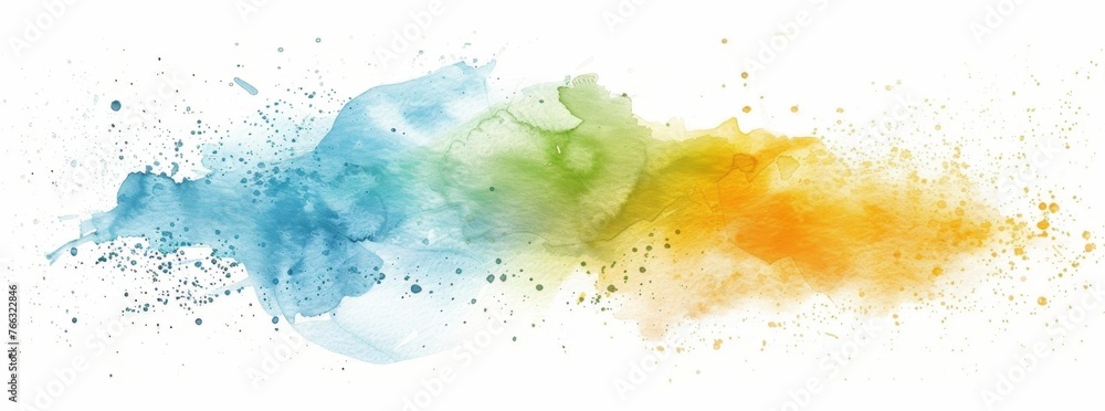 KS Abstract background with pink blue and yellow paint. KS Abstract background with pink blue and yellow paint.
