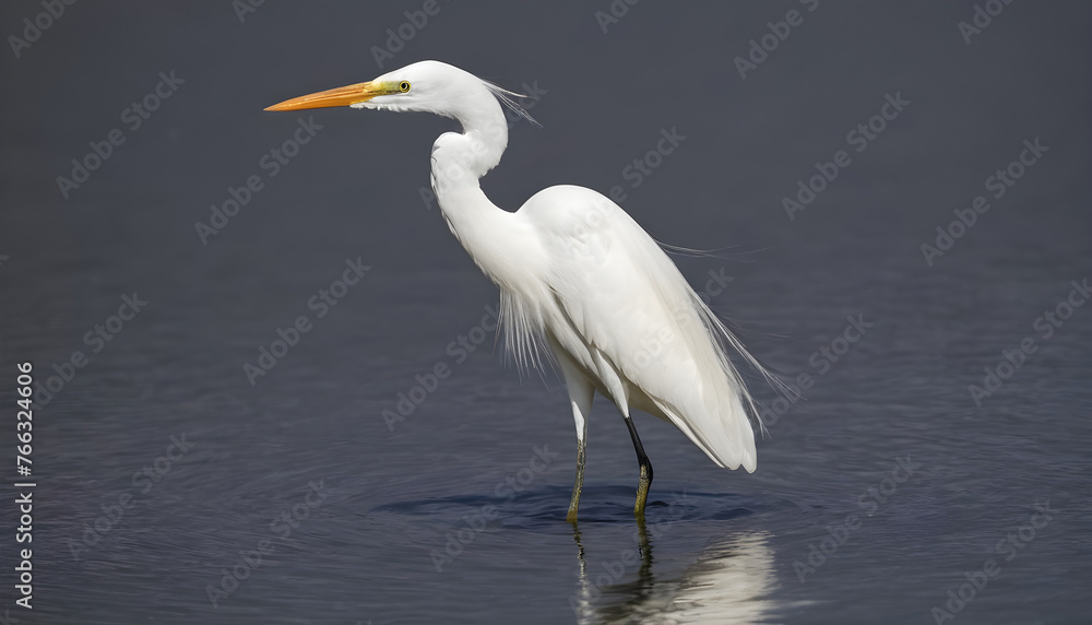 Great White Egret bird Stock Photo,Egret bird photography.Wildlife Photography, Generative AI Great White Egret bird Stock Photo,Egret bird photography.Wildlife Photography, Generative AI
