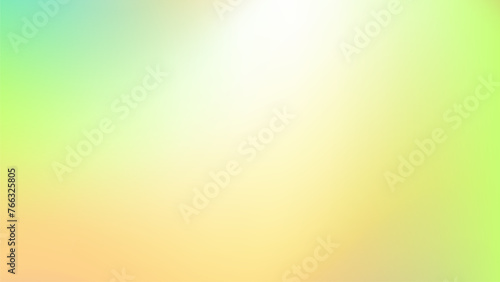 Natural green, yellow, orange, colored background with light. Vector illustration