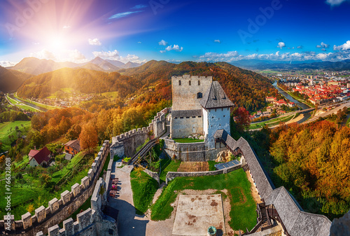Vászonkép Castle in Celje city