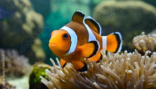 clown fish on the reef