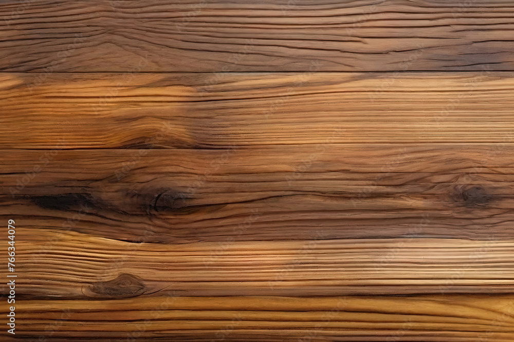 Obraz premium Brown colors light and dark wood wall wooden plank board texture background with grains and structures