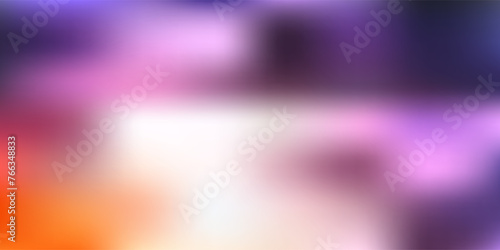 Light blue, yellow vector gradient blur template.